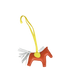 Hermes Rodeo PM Charm, front view